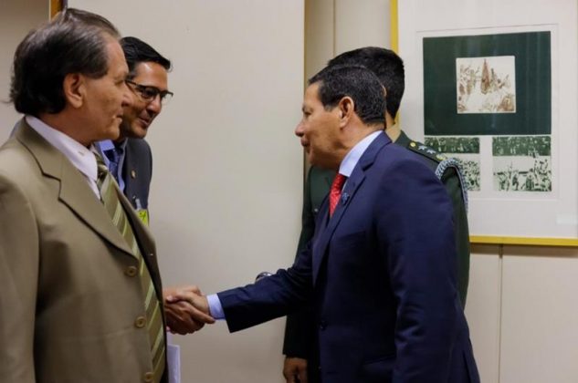 Presidente da UNPAV participa de audiência com vice-presidente da República Hamilton Mourão Geral Sorriso Mato Grosso