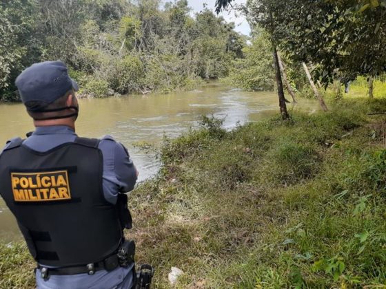 Sorriso: Corpo não identificado é encontrado enroscado em galhada no rio Lira Polícia Sorriso Mato Grosso