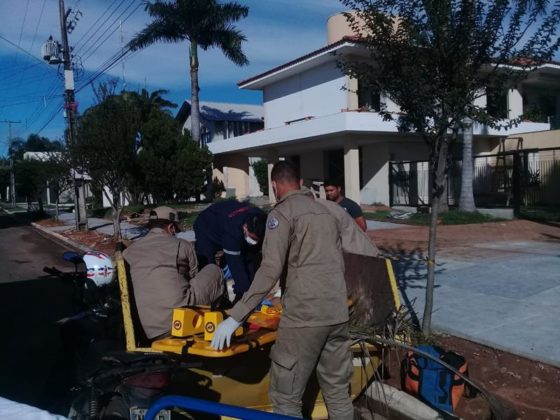 Sorriso: Motociclista é encontrado acidentado dentro de caçamba de entulhos Geral Sorriso Mato Grosso