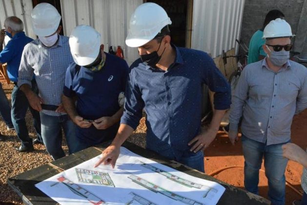Vereadores participam de lançamento das obras da nova creche de Sorriso Geral Sorriso Mato Grosso