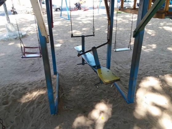 Vereadores indicam a reforma do parque infantil do Cemeis Jardim Amazônia Geral Sorriso Mato Grosso