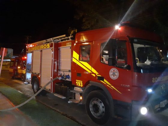 Sorriso: Empresa pega fogo próximo a secretaria de educação Geral Sorriso Mato Grosso