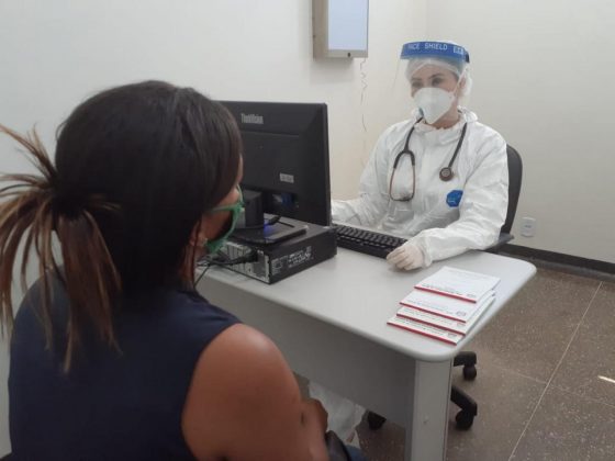 Hospital de Campanha de Sorriso segue com os atendimentos à sindromes respiratórias Geral Sorriso Mato Grosso