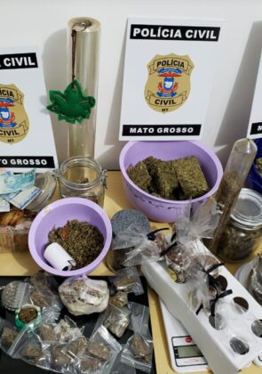 Sorriso: PC apreende em confeitaria doces recheados com maconha Sorriso Sorriso Mato Grosso