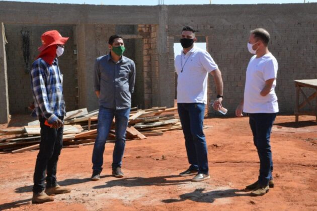 Sorriso: Obra da Nova Creche de Sorriso no bairro Terra Brasil está a todo vapor Sorriso Sorriso Mato Grosso