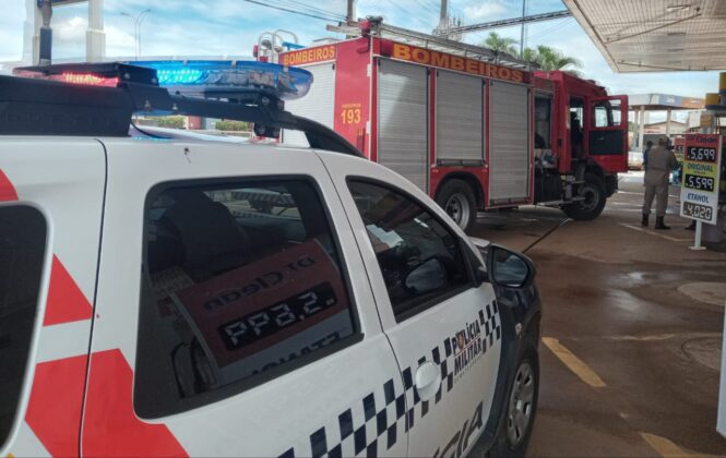 Sorriso: Transformador sofre curto circuito e gera princípio de incêndio em Posto de Combustível Sorriso Sorriso Mato Grosso