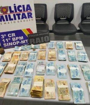 Droga e dinheiro Sinop