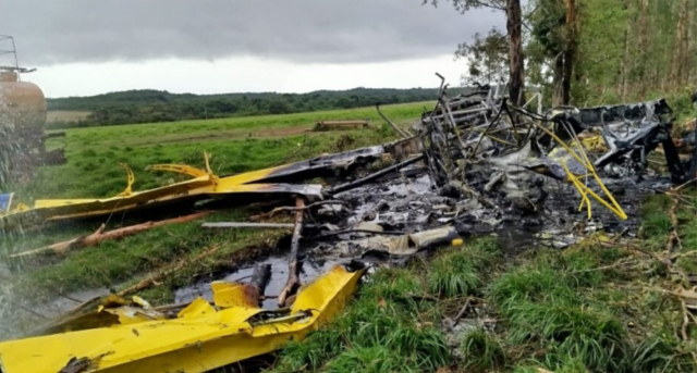 avião-agricola-caiu-em-gaucha-do-norte
